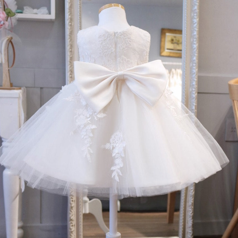 Vêtements de spectacle d'anniversaire pour filles, robe de mariée pour enfants