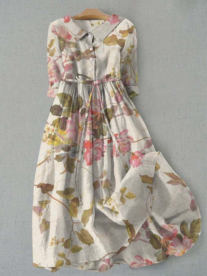 Robe chemise à fleurs pour femmes, nouvelle photo, livraison personnalisée à faire soi-même