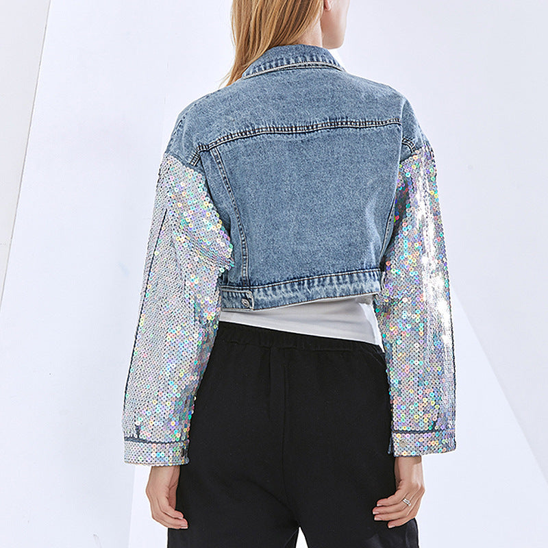 Fashion Design Punk Shiny Girly Style Jacket