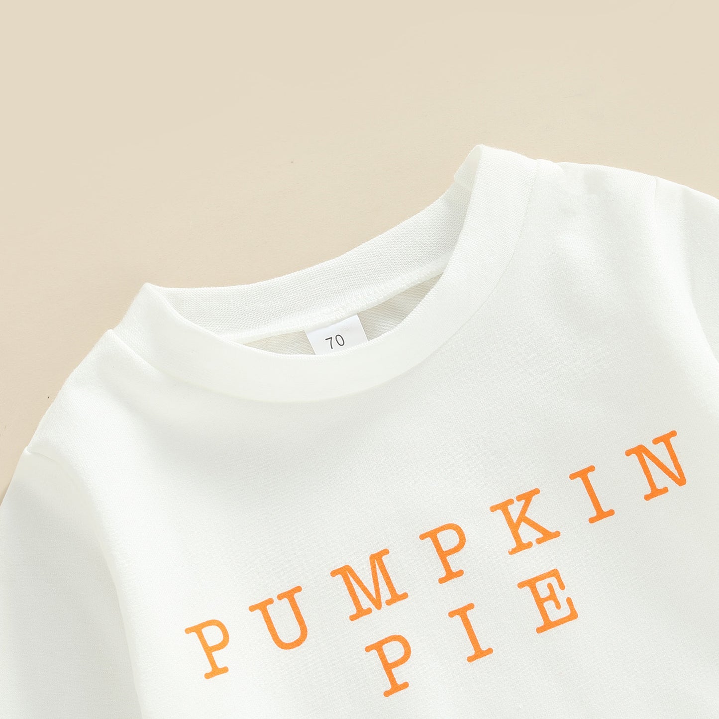 Vêtements pour enfants d'Halloween Filles Blanc Simple Imprimé