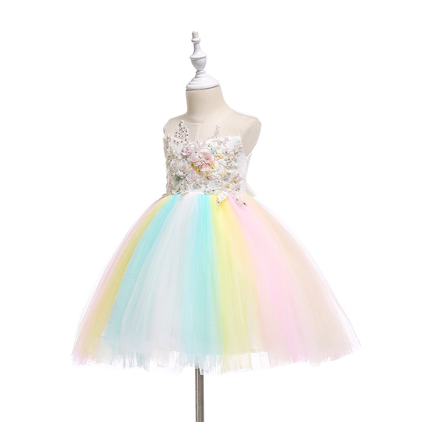 Ebay – robe de soirée colorée pour enfants, robes de mariée, robe de mariée pour enfants