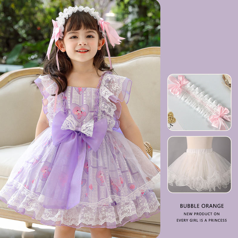 New Hot Sell Girls' Lolita Puffy Dress