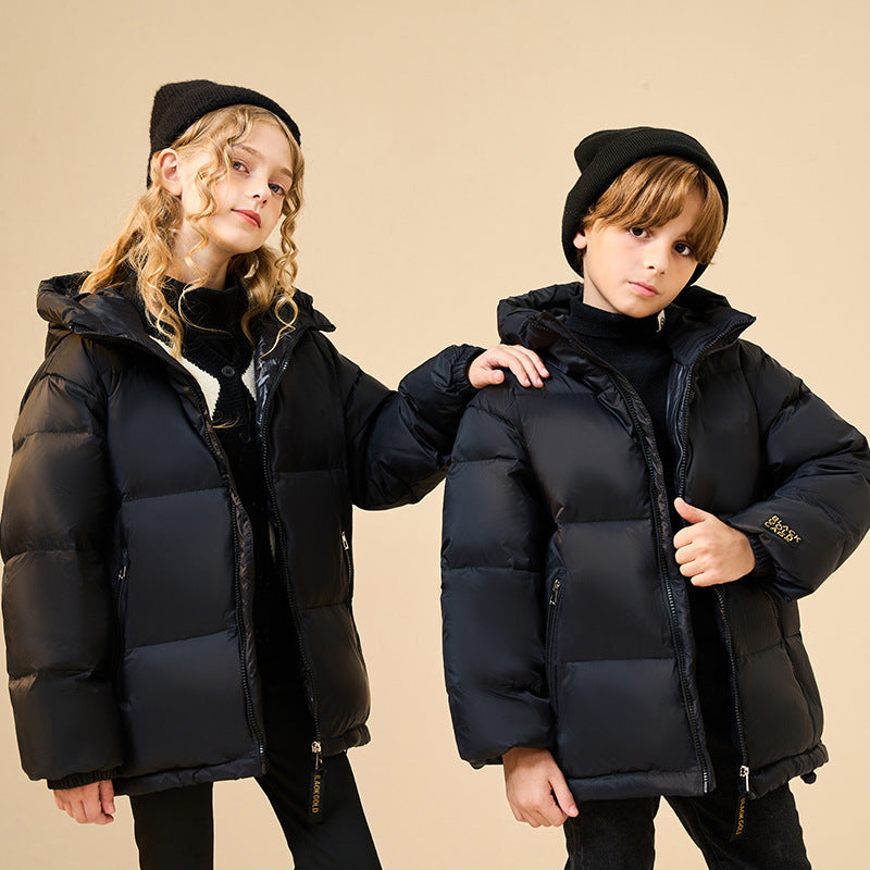 Doudoune tendance pour enfants Black Gold la plus vendue