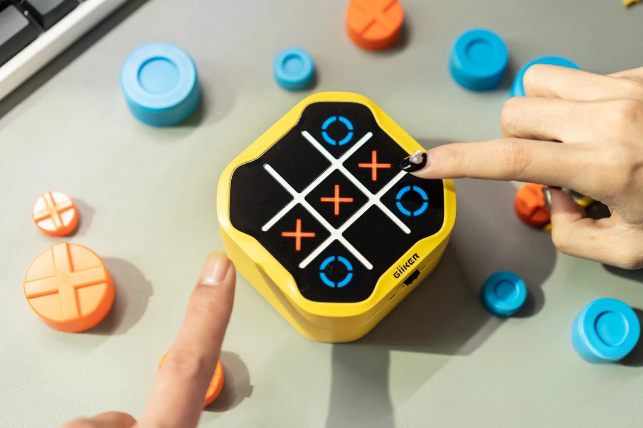 Tictactoe Collection d'échecs tout-en-un Jouets électroniques éducatifs amusants pour enfants