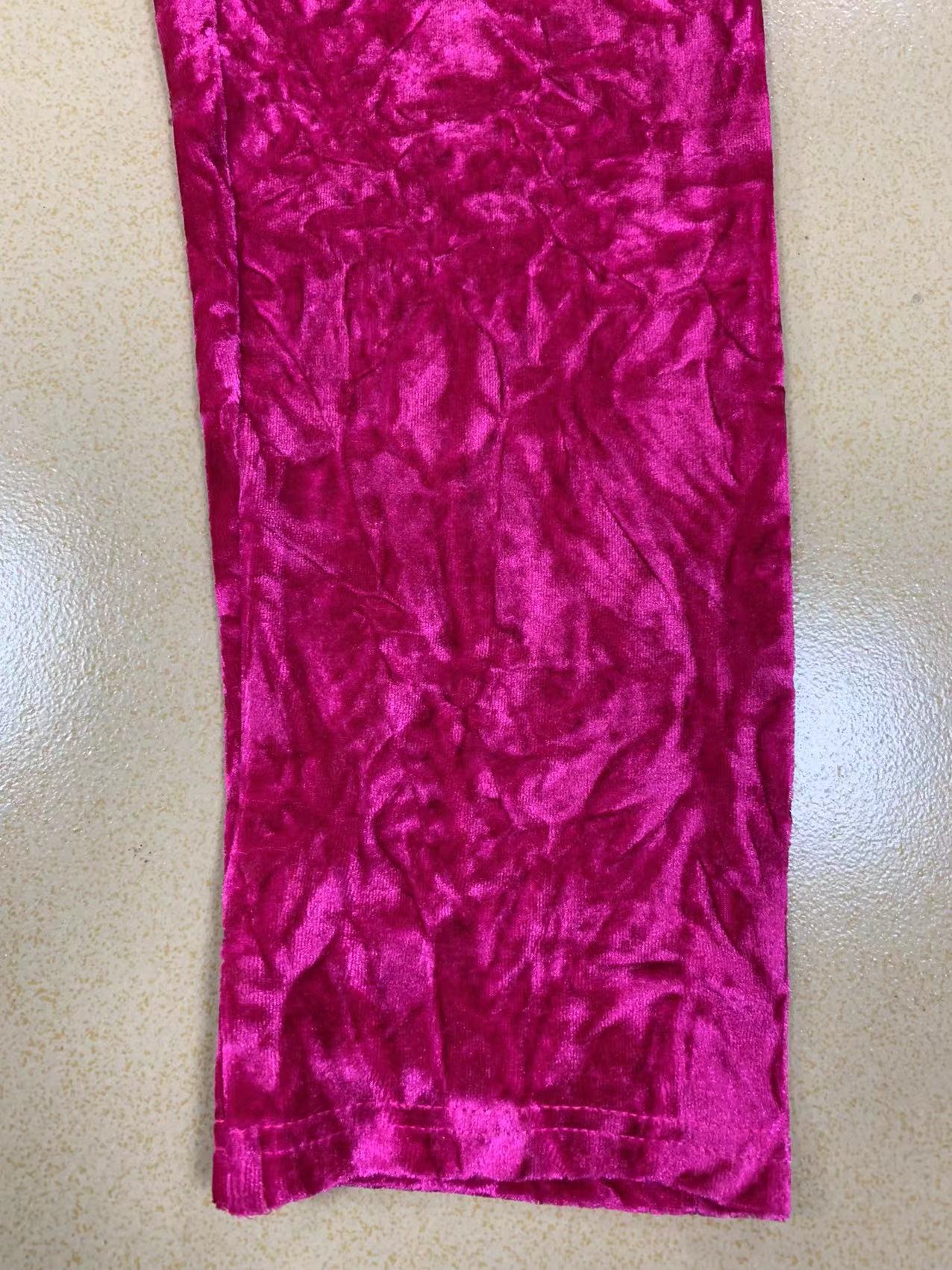 Combinaison-pantalon à demi-col roulé rose rouge