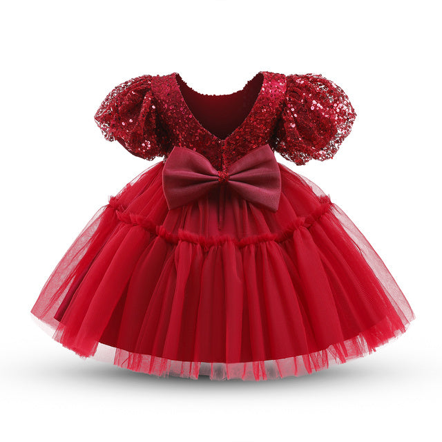 Robe de soirée de Noël pour bébés filles