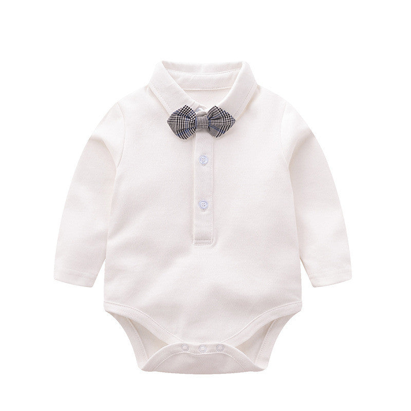 Boy's gentleman's dress one year old Jumpsuit