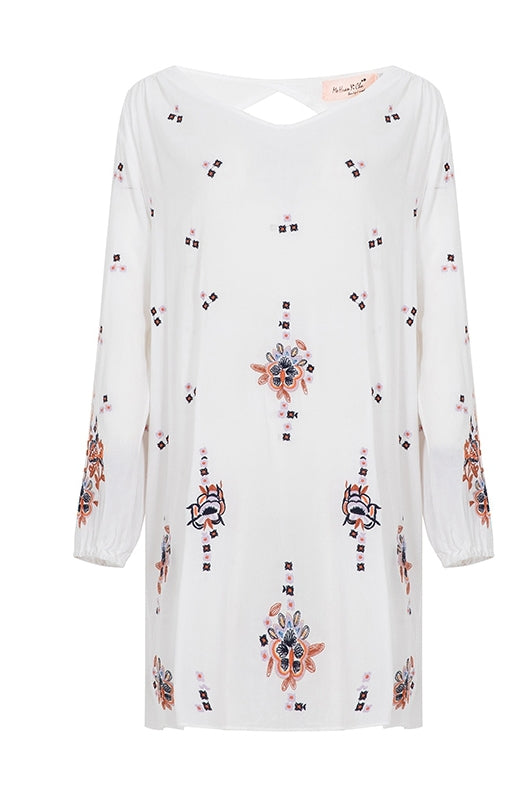 Robe brodée bohème ample et délicate pour femmes, nouvelle collection printemps et été