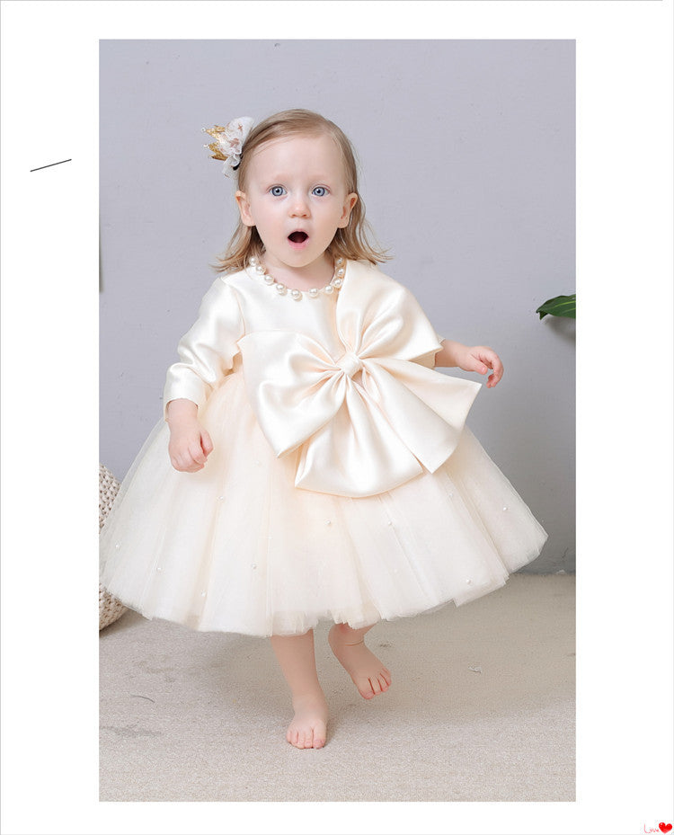 Jupe 100 jours, robe d'anniversaire pour enfants, princesse fleurie