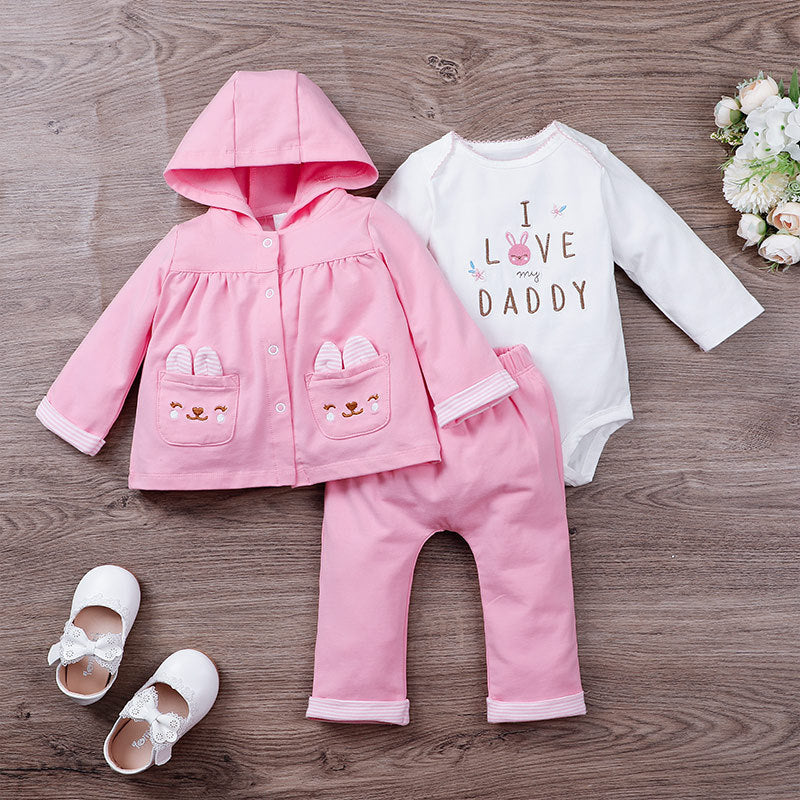 Children's Clothing European and American 3-Piece Set