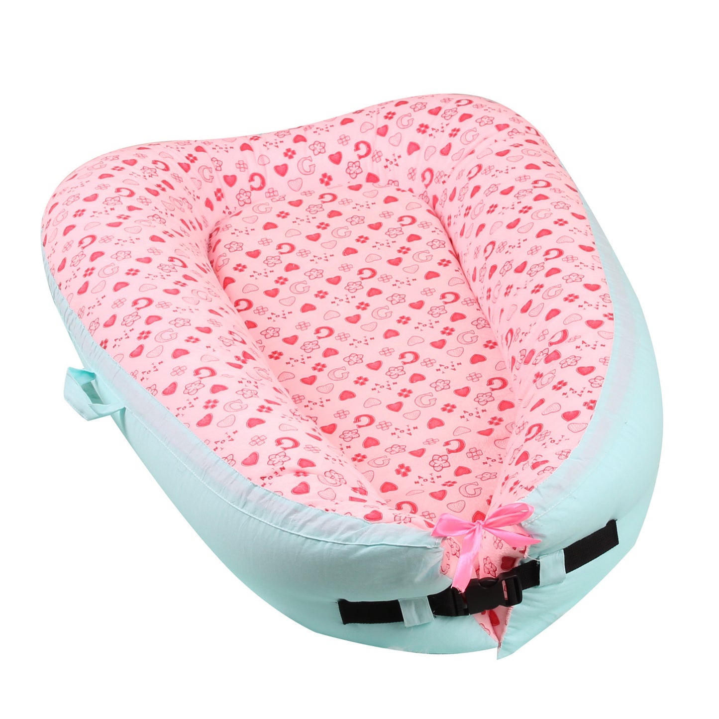 Lit coaxial portable pour bébé, lit bionique pour utérus de bébé, lit pour nouveau-né amovible et lavable