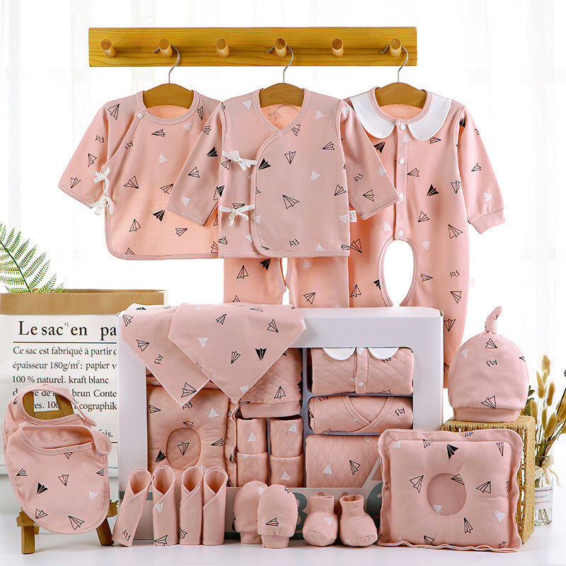 Coffret cadeau vêtements bébé en coton