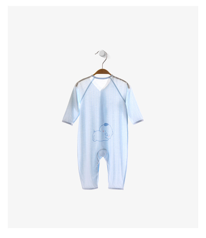 Baby bamboo fiber pajamas