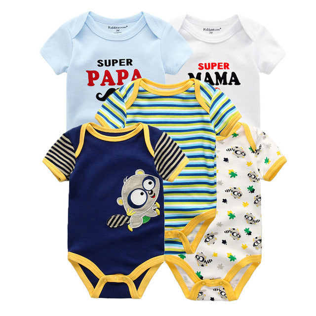 Combinaison d'été pour bébé garçon et fille, vêtements pour nouveau-né, pour enfant