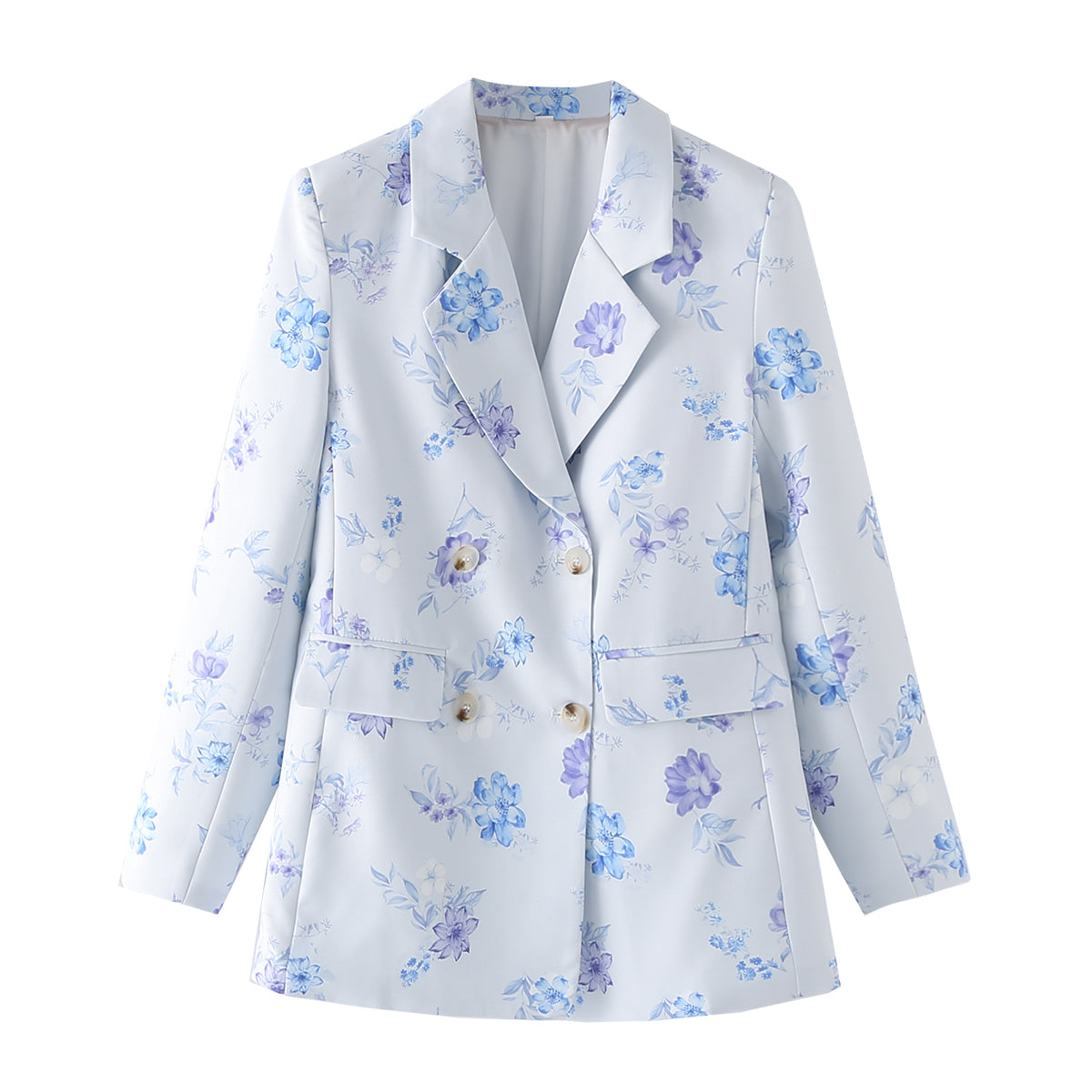 Blazer imprimé pour femme de printemps