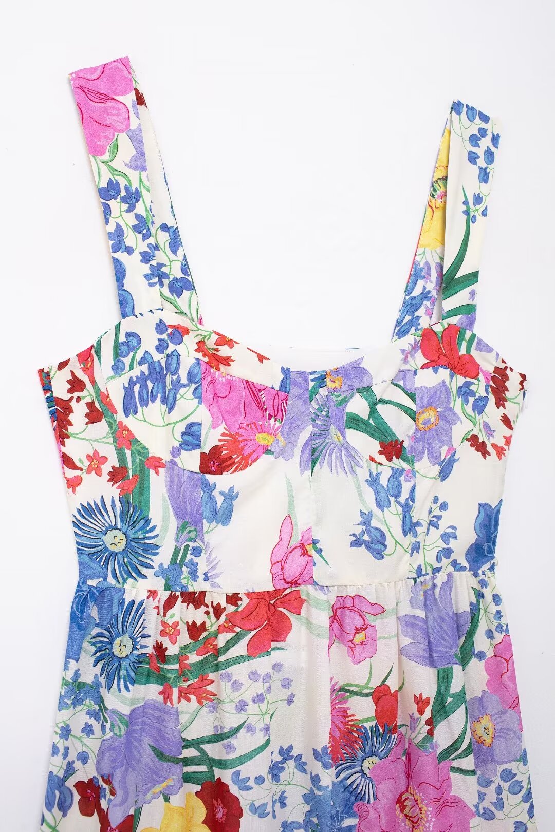 Mujer Ropa Vestido pequeño con tirantes florales