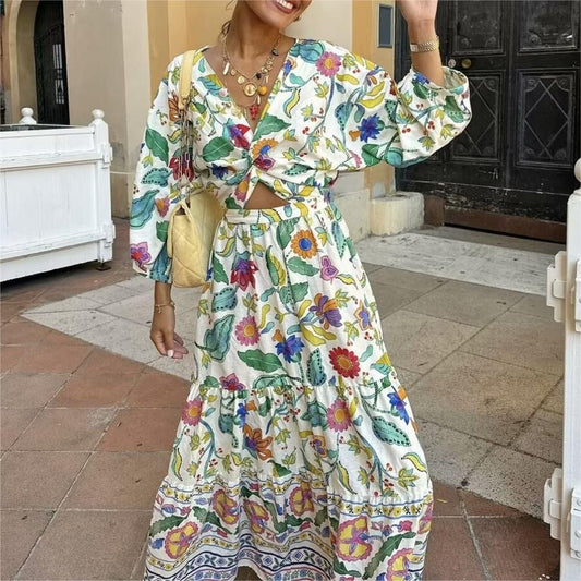 Mujer Ropa Mujer Vestido De Popelina Estampado