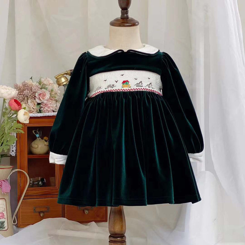 Robe de princesse bouffante Lolita pour enfants