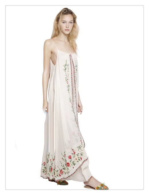 Embroidered Cotton Dress