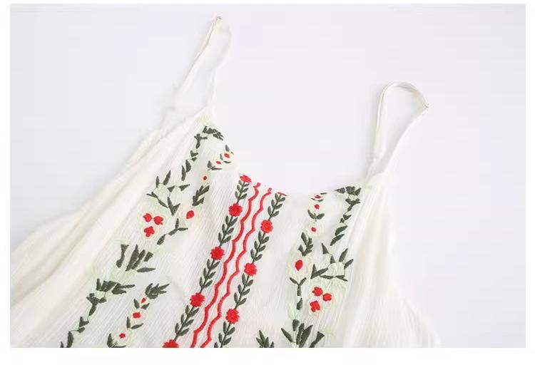 Embroidered Cotton Dress