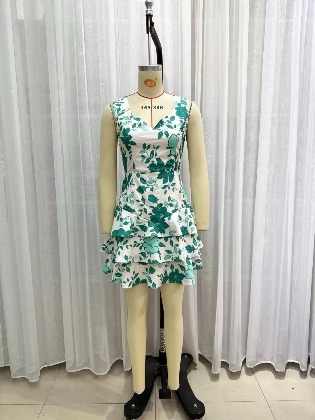 Vestido con cordones en la espalda para mujer, estilo veraniego, con personalidad, color y imagen