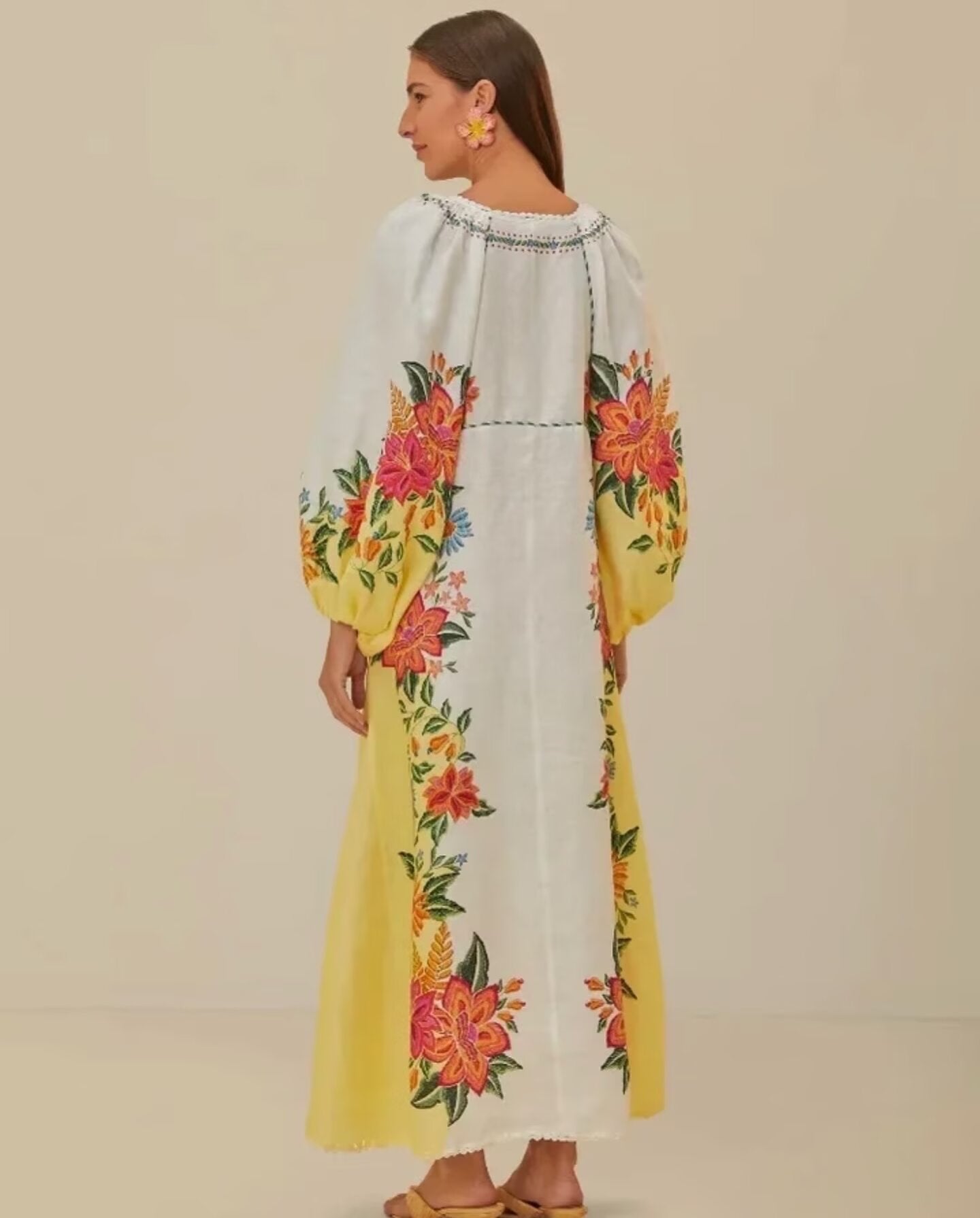 Robe d'automne pour femme, robe imprimée à manches longues