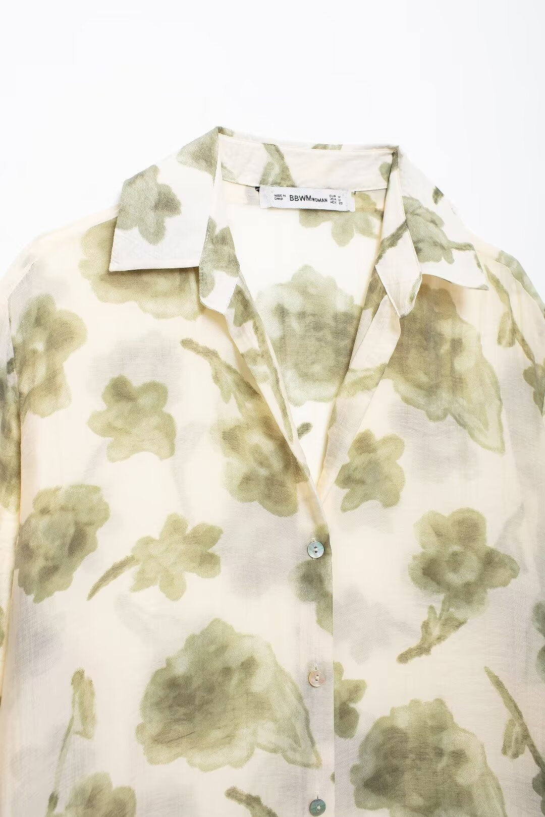 Chemise d'automne pour femme, chemise à imprimé floral