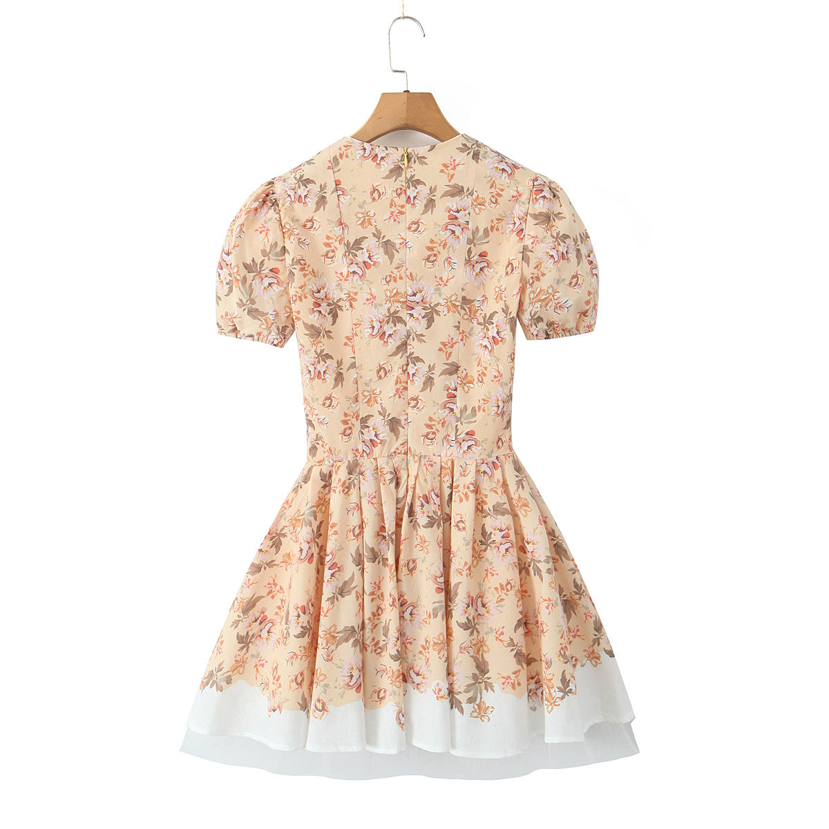 Robe de vacances moulante à col en V et taille imprimée pour femme, vêtement d'automne