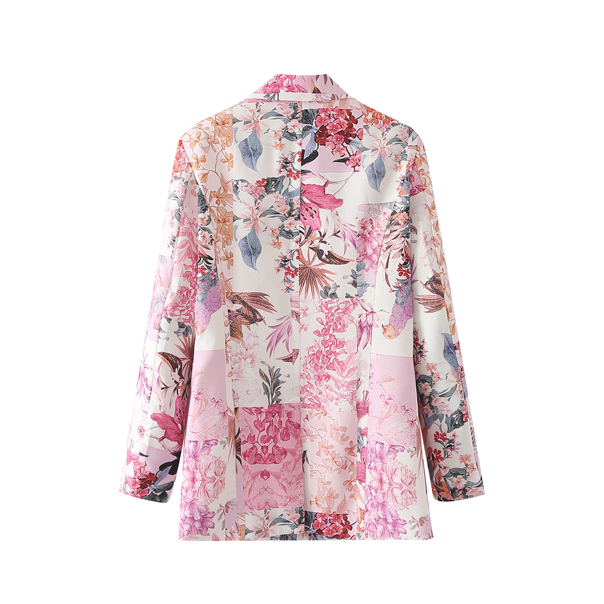 Women Clothing Autumn Women's Printed Blazer Small Blazers