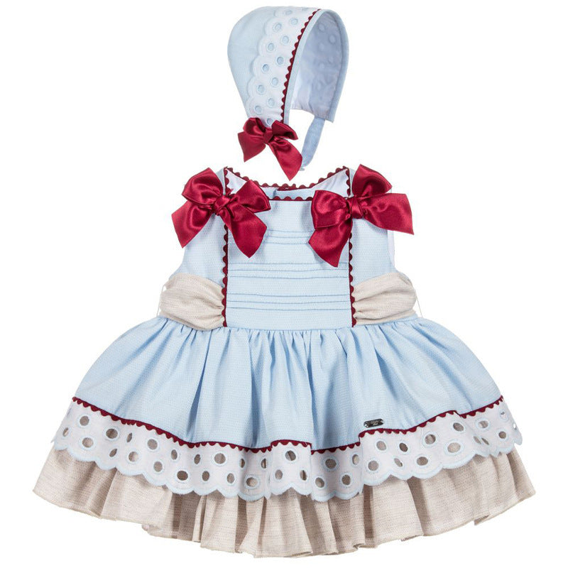 Girls Birthday Hat Princess Dress Suit