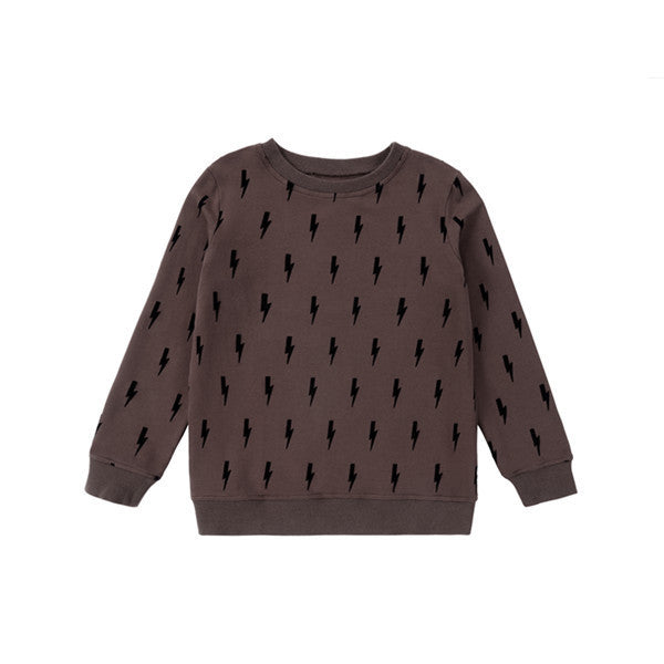 Children Fall Winter Cotton Terry Coffee Color Velvet