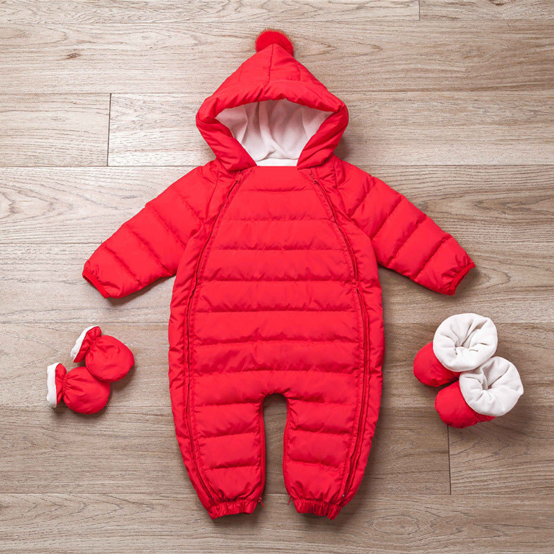 Baby's lightweight hooded windbreaker