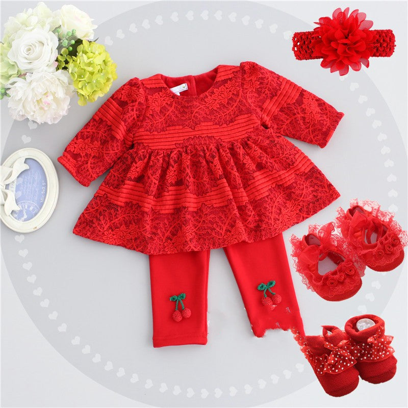 Baby's 100th Anniversary Lace Dress