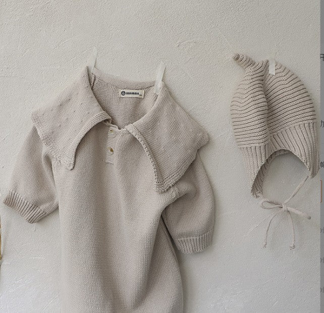 Baby Autumn And Winter Sweater Jumpsuit For Men And Women