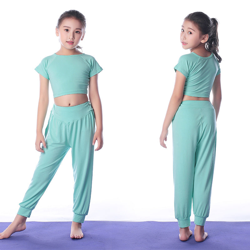 Ensemble de vêtements de yoga pour enfants