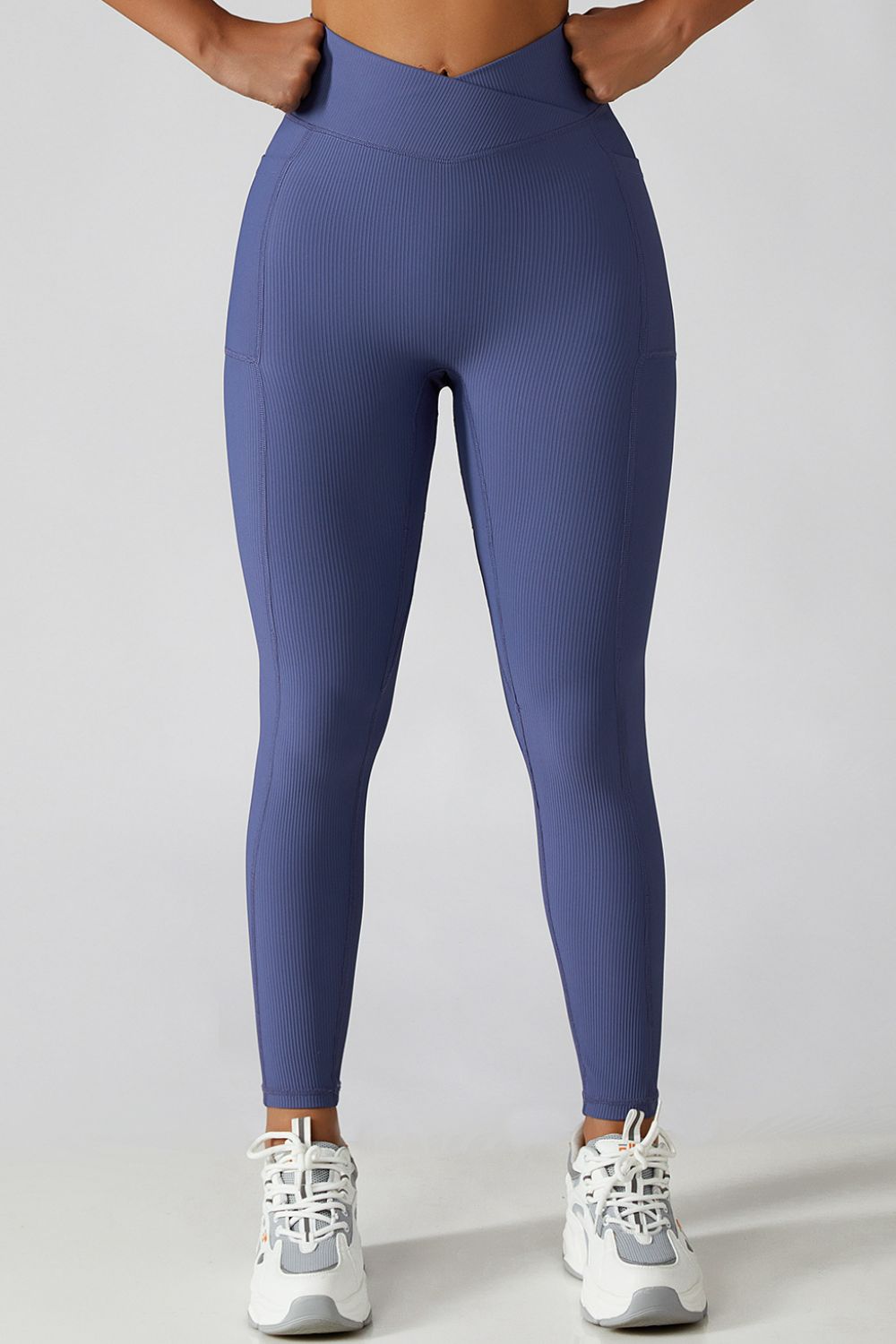 Legging actif basique Bae à taille croisée