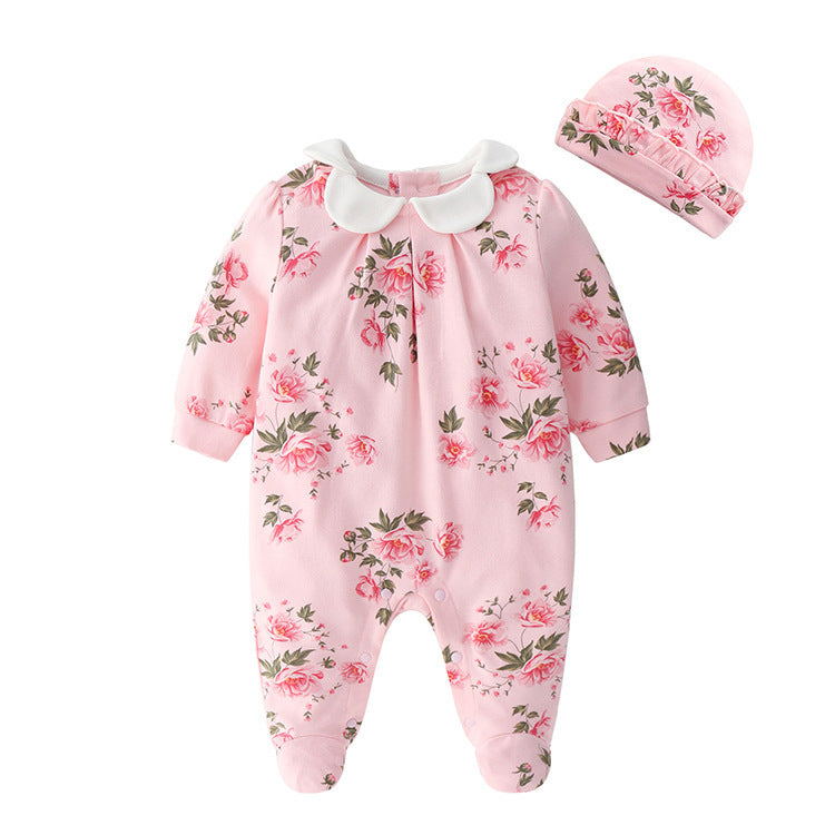 Vêtements pour bébés, combinaison printemps et automne pour filles