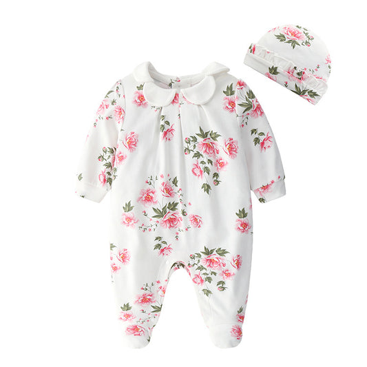 Vêtements pour bébés, combinaison printemps et automne pour filles