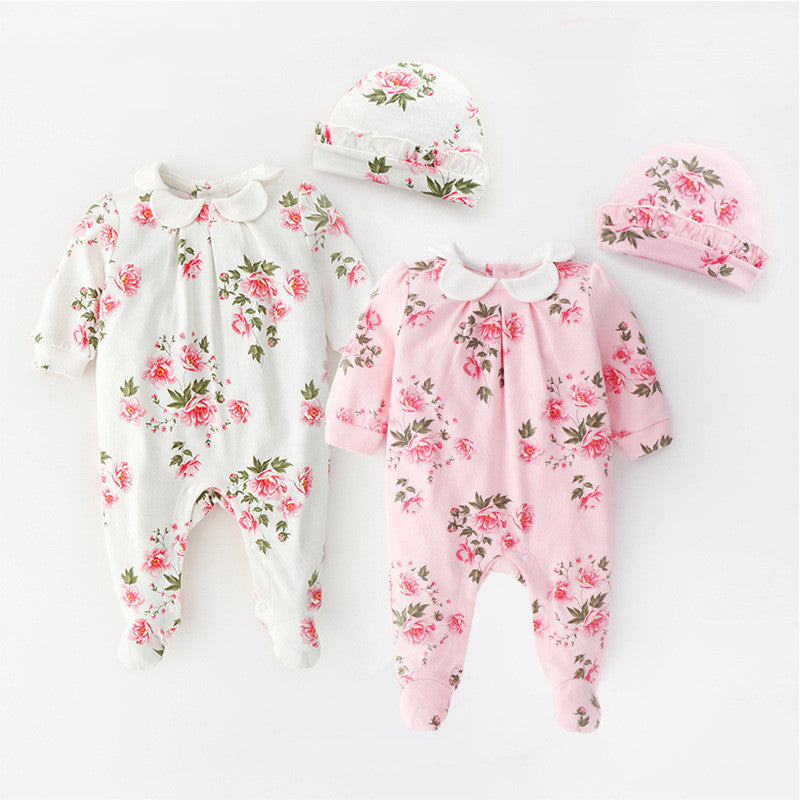 Vêtements pour bébés, combinaison printemps et automne pour filles