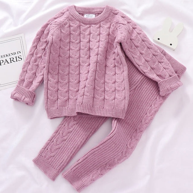 Baby Boy Girl Sweaters Knit Sweater Pants