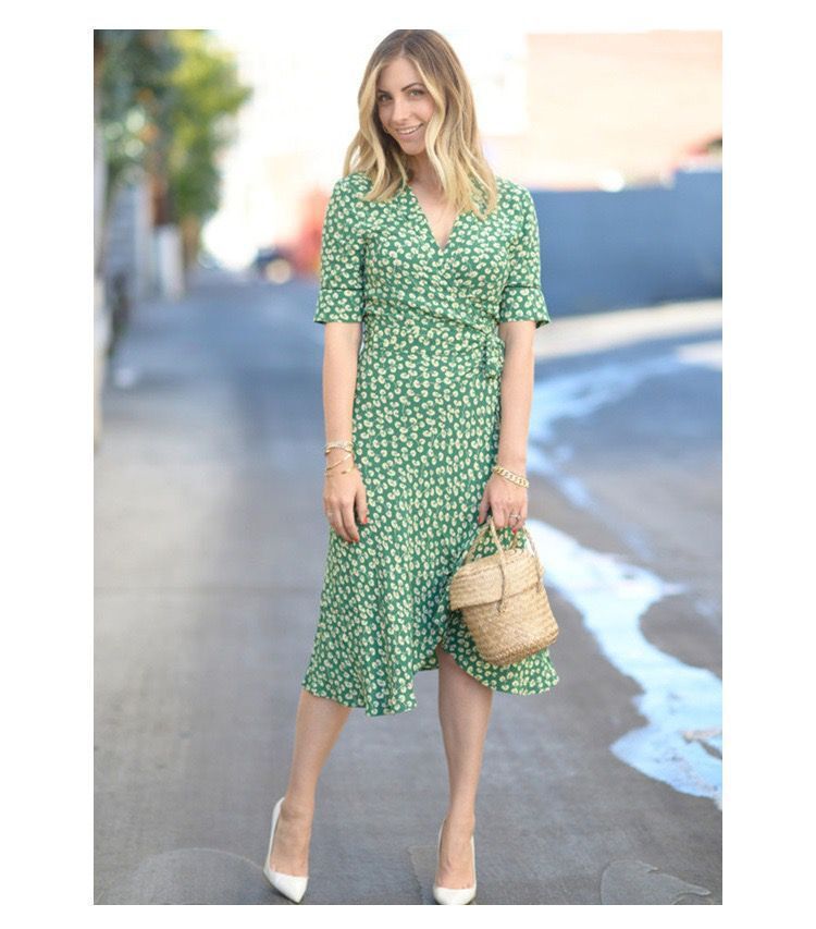 Vestido floral de verano francés con temperamento para mujer