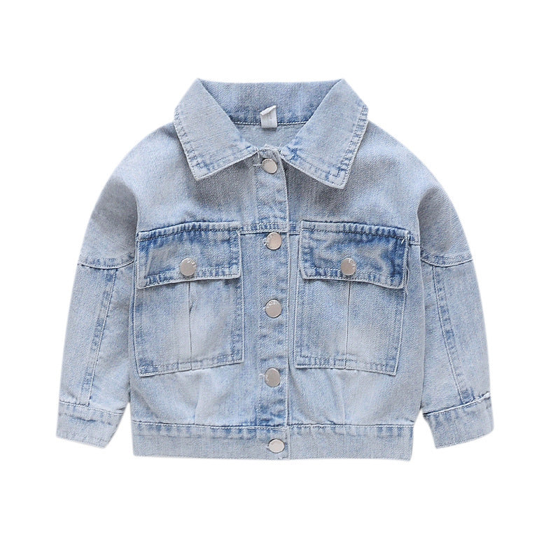 Veste en jean mignonne et assortie avec tout pour filles