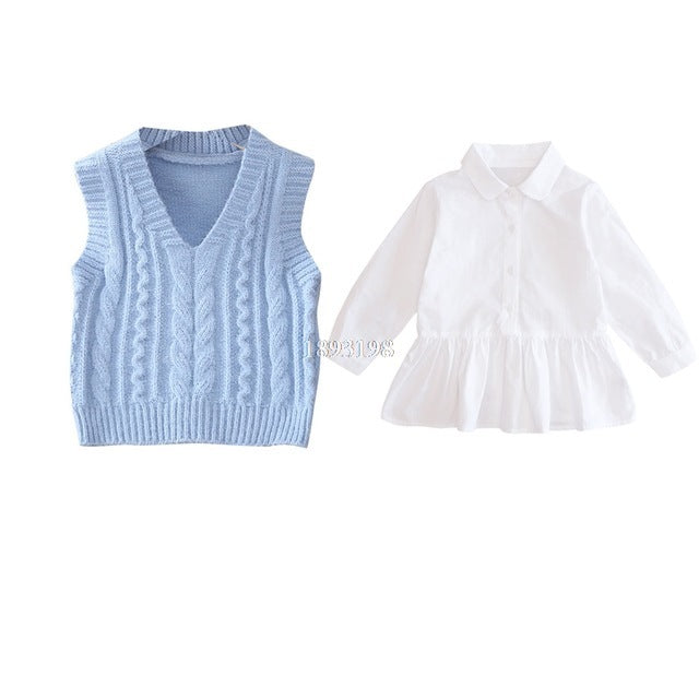 Wool Thin Children'S Pullover Toddler Girl Clothes