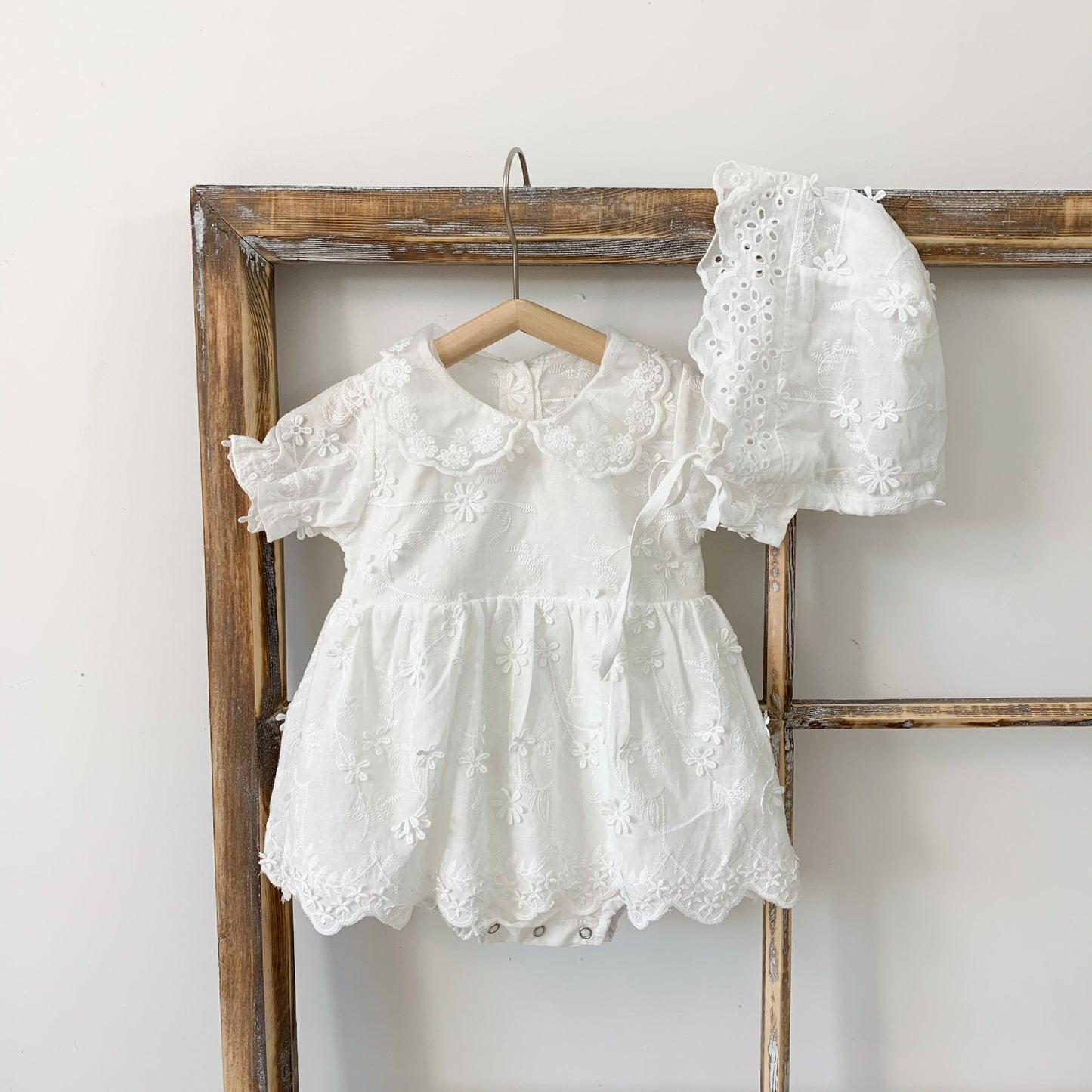 Korean Version Of Short-Sleeved Lace Girl'S Romper Baby One-Piece Romper Dress Cute Baby And Toddler