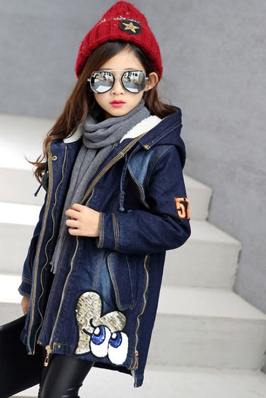 Trench-Coat Enfant en Laine d'Agneau