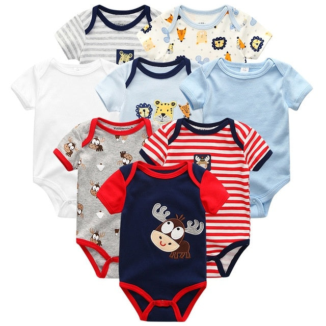 Ropa de bebé Mamelucos recién nacidos unisex Monos de algodón para niños pequeños