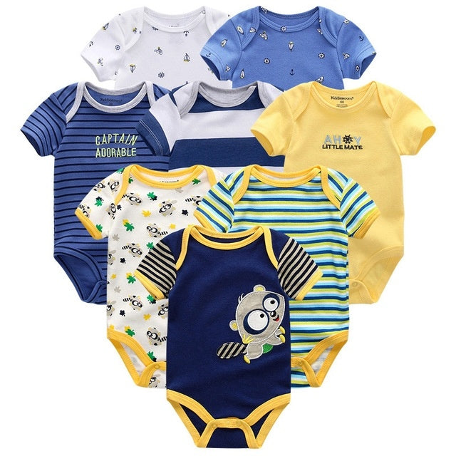 Vêtements pour bébé, barboteuse unisexe pour nouveau-né, combinaisons en coton pour tout-petits