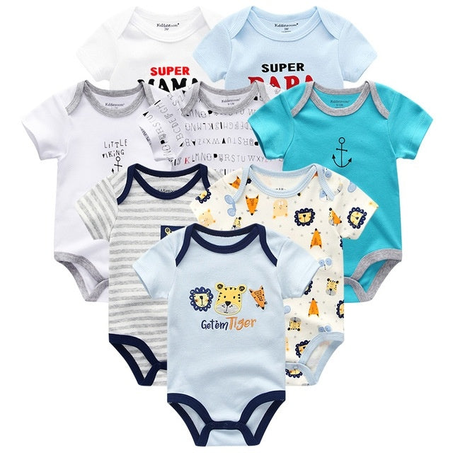 Baby Clothes Unisex Newborn Rompers Cotton Toddler Jumpsuits