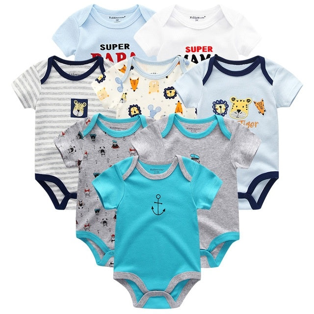 Ropa de bebé Mamelucos recién nacidos unisex Monos de algodón para niños pequeños