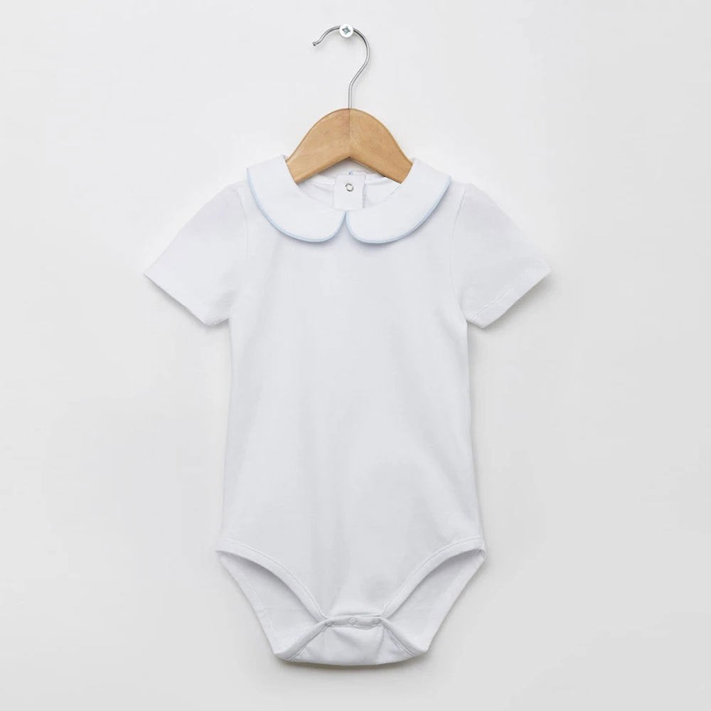 Cotton Short-Sleeved One-Piece Romper Baby Bag Fart